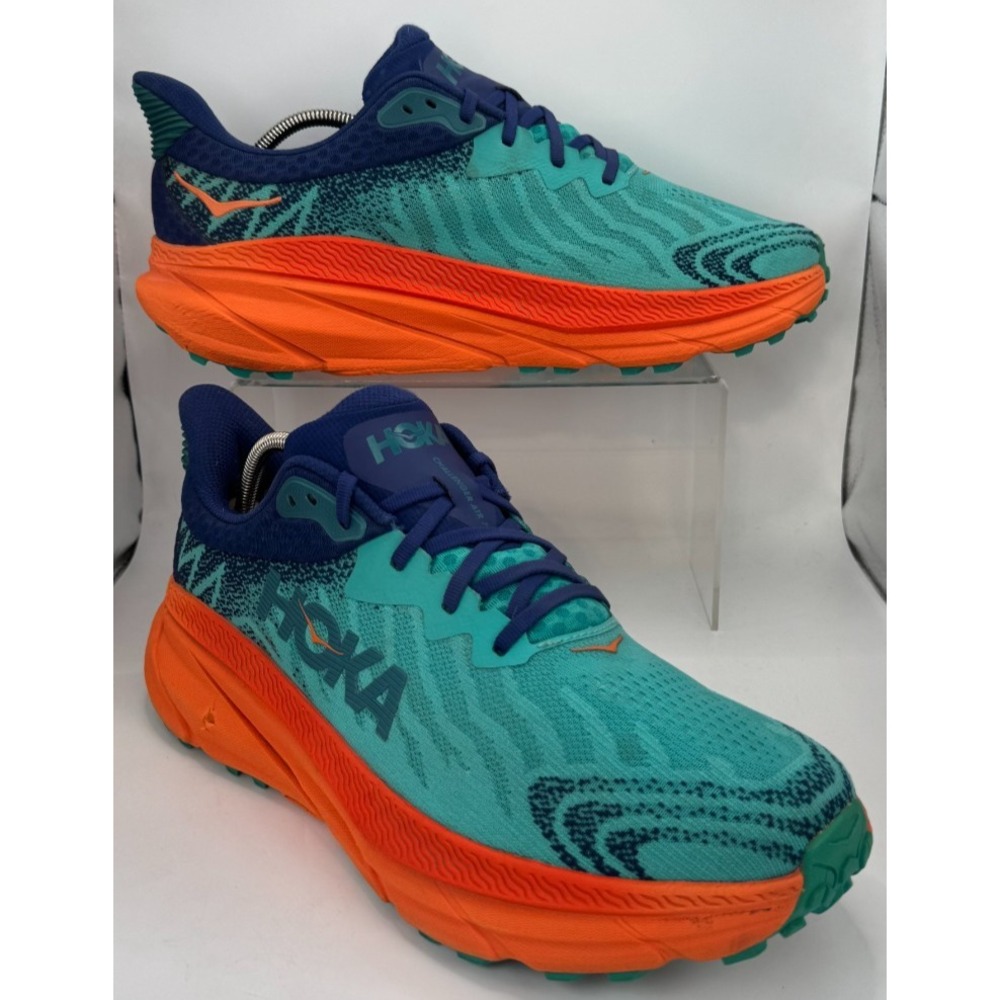 HOKA Challenger ATR 7 Wide Ceramic Vibrant Orange 12 2E 1134499-CVOR